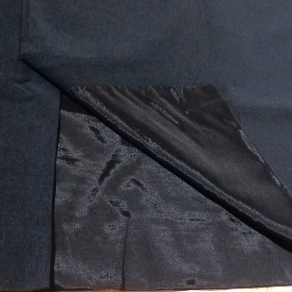 Authentic GIANNI VERSACE Runway Black Wool Blend Pencil Skirt - Picture 6 of 6